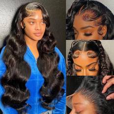 Hair Products 13x6 Lace Front Wigs 24 inch Black