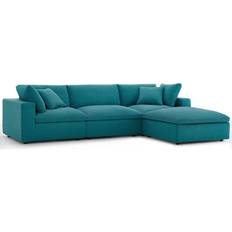modway Commix Sofa 118" 4pcs 3 Seater
