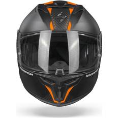 Scorpion EXO-520 Air Laten Matt Black Orange Herre, Dame