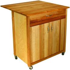 Yellow Trolley Tables Catskill Craftsmen Natural Cart Trolley Table