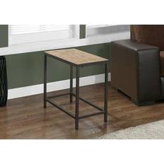 Monarch Specialties End Brown & Black Small Table