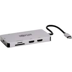 Tripp Lite USB-C Dock Dual-Display HDMI USB Hub 2 x HDMI 100W PD Charging