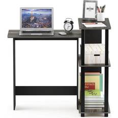 Furinno 16086R1GYW-BK Abbott Corner Writing Desk