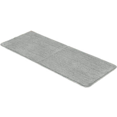 Noir Tapis de Bain Antidérapants Evideco Grand Tapis Double Vasque Microfibre 50 x 120 cm