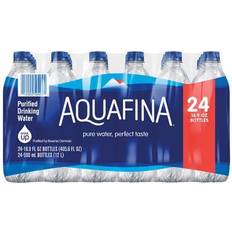 Bottled Water Aquafina Aquafina Pure Water Bottle 16.9 Oz., 24/Carton PEP50404