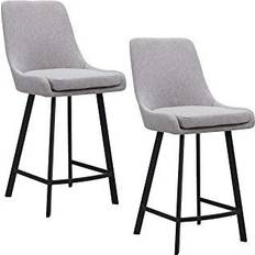 Chairs Design House Leick 10144-BLGL Bar Stool