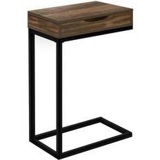 Small Tables Monarch Specialties Brown & Black Slim Small Table