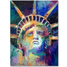 Wall Decor Trademark Fine Art 'Statue' Painting Print on Wrapped Wall Decor