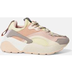 Stella McCartney Sneakers Stella McCartney Sportskor Med Textilfoder - Beige