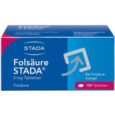 Stada Folsäure 5 mg Tabletten bei Schwangeschaft 100 Stk.