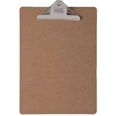 Brown Clipboards & Display Stands Office Depot Hardboard Clipboard A4 355x255mm