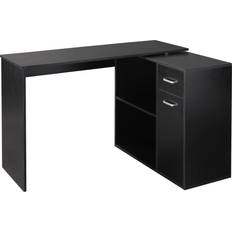 Corner desk for home office Homcom L Shaped Corner Writing Desk