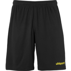 Uhlsport Center Basic Shorts Men - Black/Lime Yellow