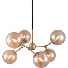 Halo Design Atom Large Gold Lampada a Sospensione 57cm