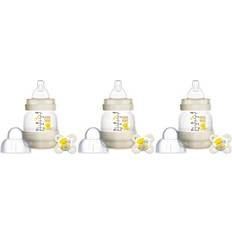 Baby Bottle Feeding Set Mam Newborn Easy Start Anti-Colic Bottle with Pacifier Set 3pcs