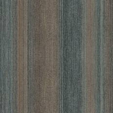 vidaXL Noordwand Vintage Deluxe Walpaper Stripes Brown and Blue