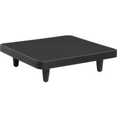 Negro Mesas de Bistró Exterior Fatboy Paletti Garten Beistelltisch 90x90x22.5 cm - Anthrazit/Axalta Pulverbeschichtet