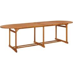 Legno Tavoli da Pranzo da Esterno vidaXL Tavolo Da Pranzo Per Esterni 280x90x75 cm Legno Massello Acacia