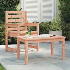 vidaXL Havebord 82,5x50,5x45 massivt douglasgran