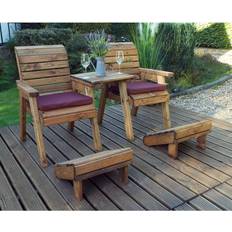 Garden & Outdoor Furniture Charles Taylor Deluxe Lounger Set Straight