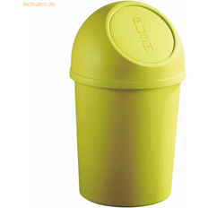 Cleaning Equipment & Cleaning Agents Helit Push top waste bin made plastic, capacity