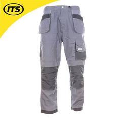 trade plus rip stop trousers grey/black