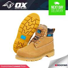 Nubuck Safety Boots Honey