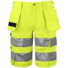 ProJob hantverksshorts 6535, Hi-vis Gul/Svart