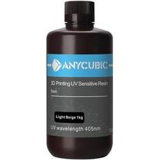 3D print Anycubic Basic Resin 1L Beige Bestillingsvare, 6-7 dages levering