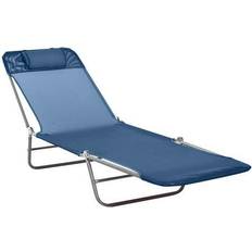 Blue Sun Beds OutSunny Portable Chaise