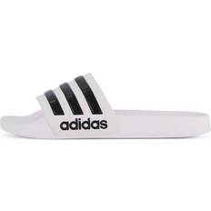 Adidas Bianco Pantofole Adidas Adilette Shower Slides - White