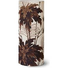 HKliving Iluminaciones HKliving Pantalla De Lámpara Cylinder Ø28,5 cm Floral Persiana