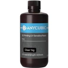 3D print Anycubic Basic Resin 1L Clear Bestillingsvare, 6-7 dages levering