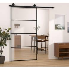 Portes vidaXL Bloc Anti-saut 102.5x205 cm Porte Coulissante (x)