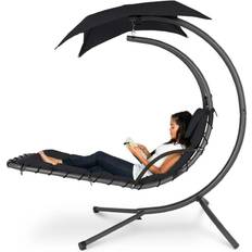 Sun Beds Best Choice Products Hanging Curved Lounge Swing