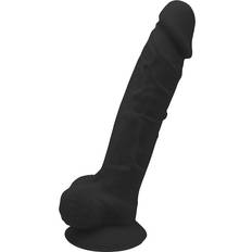 Real love dildo Sexleksaker Dream Toys Love Dildo 17.7 cm Black