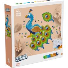 Plus Plus Puzzle By Number Peacock 800pcs 3931