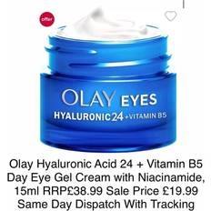 Augenpflegegele Olay eyes hyaluronic24 +vitamin b5 eye gel 15ml