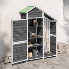 Outbuildings vidaXL Tool Shed Solid Wood Pine (Building Area )