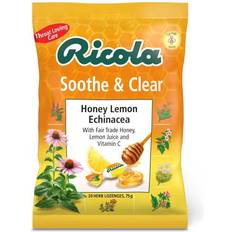 Best Pastilles Ricola Soothe & Clear Honey & Lemon Echinacea Bag