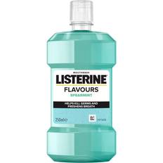 Listerine Flavours Spearmint Mouthwash 250ml wilko