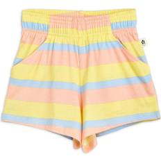 56/62 Housut Mini Rodini GOTS Striped Shorts - Pastel