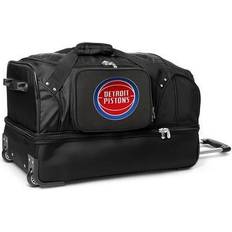 Mojo Detroit Pistons Black 27'' 2-Wheel Drop Bottom Rolling Duffel Bag