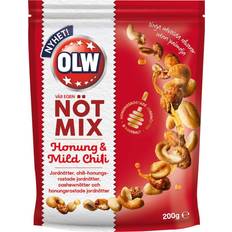 Olw Nötmix Honung & Mild Chili 200