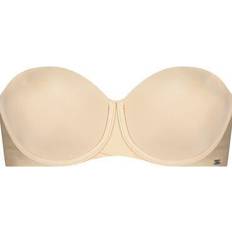 Hunkemöller BH'er Hunkemöller Jane Padded Strapless Underwired Bra - Beige