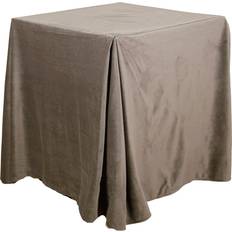 Beige - Polyester Sengekapper Fondaco Sammet Sängynhelma 90x200 cm Beige