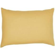 Coton Linge de Lit Today Essential 50 x 70 cm - Transparent Taie d'oreiller Jaune