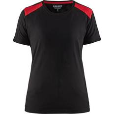 Blåkläder Women's T-shirt - Black/Red