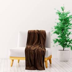 vidaXL dark Blankets Brown (200x)