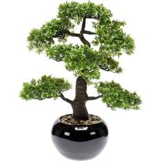 Emerald Ficus Mini Bonsai Artificial Plant